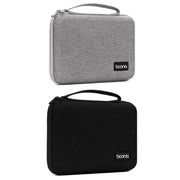 Baona BN-F018 Multifunctional Double Layer EVA Hard Shell U Disk Data Cable Storage Bag(Grey)