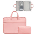 Baona BN-Q006 PU Leather Full Opening Laptop Handbag For 11/12 inches(Pink+Power Bag) - free shipping - PMC TechLife - Order now!