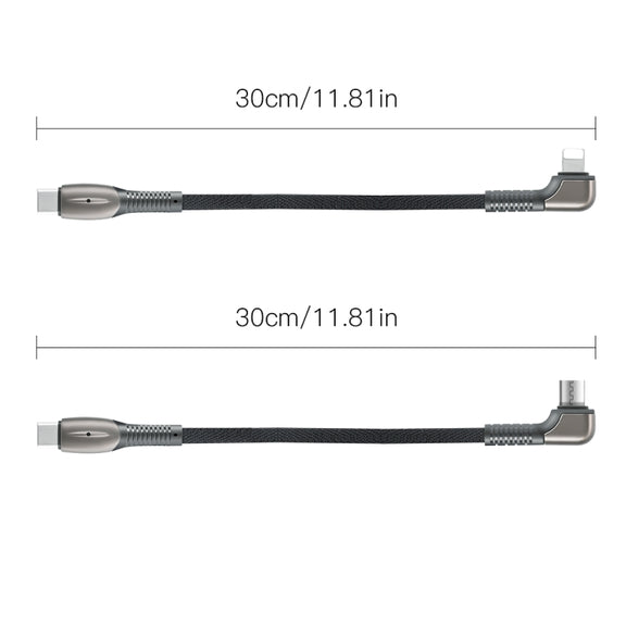 Aluminum Alloy Housing Cable Data Cable for DJI Mavic 3 /Mini 3 Pro /Air 2S/Mini 2,Style: Type-C
