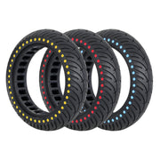 8.5 inch Color Dot Honeycomb Tire for Xiaomi Mijia M365/M365 Pro/1S(Red)
