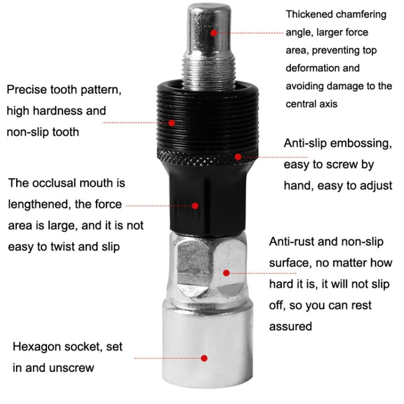 Bicycle Maintenance Tool Set Wrench + 20 Teeth + 35 Grams + Interceptor
