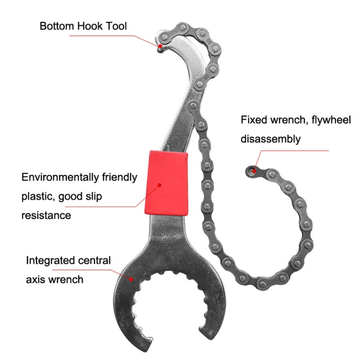 Bicycle Maintenance Tool Set Stracail Disassembly Tool + Interceptor + 20 Teeth