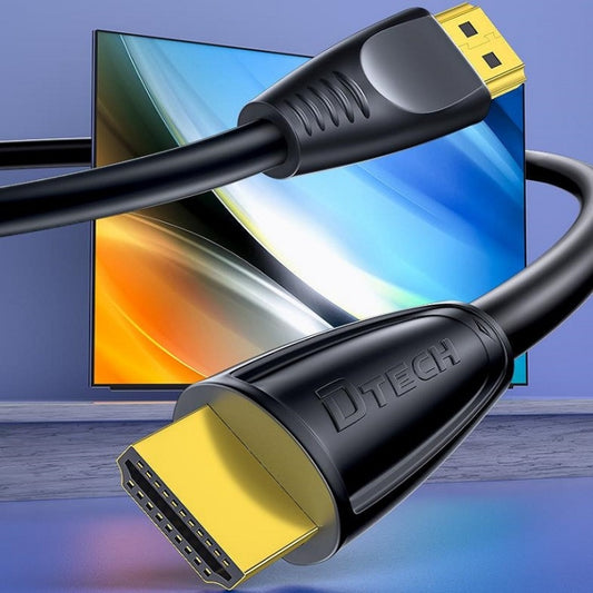 DTECH HDMI 2.0 HD Connection Cable 4K 60Hz Computer TV Connection Cable, Length: 5m - free shipping - PMC Jewellery - Order now!