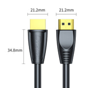 DTECH HDMI 2.0 HD Connection Cable 4K 60Hz Computer TV Connection Cable, Length: 8m