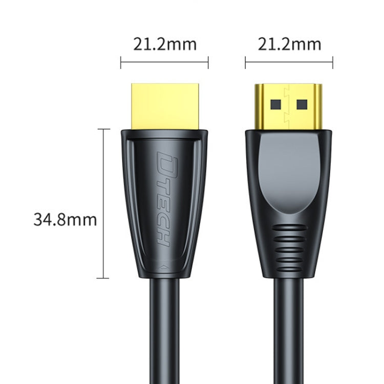 DTECH HDMI 2.0 HD Connection Cable 4K 60Hz Computer TV Connection Cable, Length: 8m