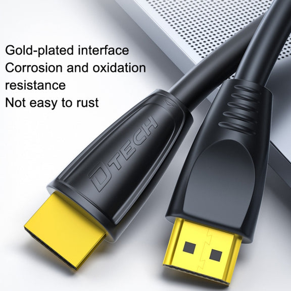 DTECH HDMI 2.0 HD Connection Cable 4K 60Hz Computer TV Connection Cable, Length: 15m