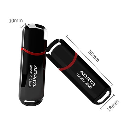 ADATA UV150 High Speed USB3.1 Business USB Flash Drive, Capacity: 32GB(Black) - free shipping - PMC Jewellery - Order now!