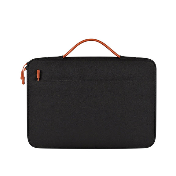 ND02S Adjustable Handle Water-resistant Laptop Bag, Size: 13.3 inches(Mysterious Black)