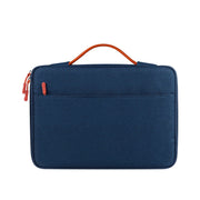 ND02S Adjustable Handle Water-resistant Laptop Bag, Size: 14.1-15.4 inches(Navy Blue)