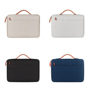 ND02S Adjustable Handle Water-resistant Laptop Bag, Size: 14.1-15.4 inches(Navy Blue)