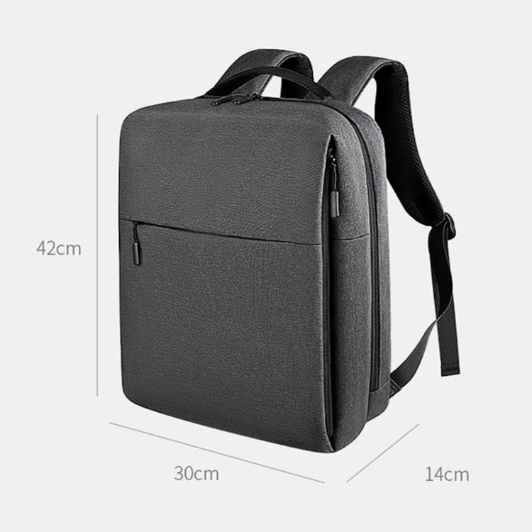 SJ08 Business Large Capacity Laptop Bag(Elegant Gray)