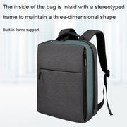 SJ08 Business Large Capacity Laptop Bag(Elegant Gray)