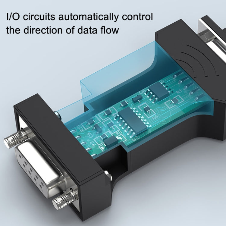 DTECH DT-9000 Passive Bidirectional RS232 To RS485 Serial Communication Protocol Module Converter - free shipping - PMC TechLife - Order now!