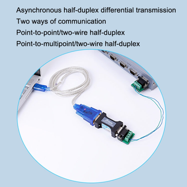 DTECH DT-9000 Passive Bidirectional RS232 To RS485 Serial Communication Protocol Module Converter - free shipping - PMC Jewellery - Order now!