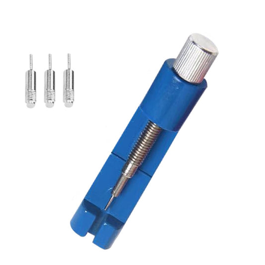 Adjustable Watch Strip Removal Metal Strap Bracelet Link Pin Repair Tool(Blue) - free shipping - PMC Jewellery - Order now!