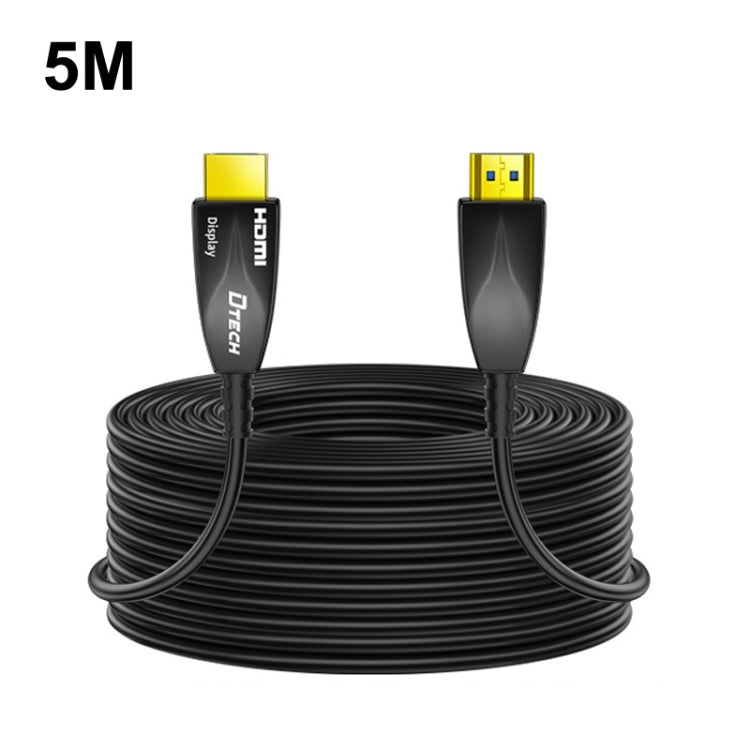 DTECH HDMI 2.0 Version Fiber Optical Line 4K 60Hz Large Screen TV Engineering Wiring, Length: 5m - free shipping - PMC Jewellery - Order now!
