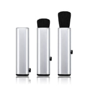 10 PCS Car Air Conditioner Air Outlet Telescopic Cleaning Brush, Color: Silver