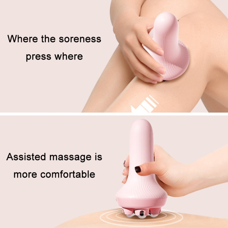 Inner Leg Exercise Muscle Relaxation Abdominal Shaping Roller Massager, Color: Pink Steel Ball Box - free shipping - PMC TechLife - Order now!