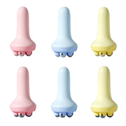 Inner Leg Exercise Muscle Relaxation Abdominal Shaping Roller Massager, Color: Blue Steel Ball Box