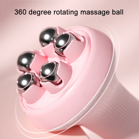 Inner Leg Exercise Muscle Relaxation Abdominal Shaping Roller Massager, Color: Yellow Magnetic Ball Box
