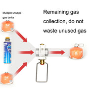 Outdoor Flat Gas Tank Outdoor Supplies Gas Tank Inflatable Valve(As Show)
