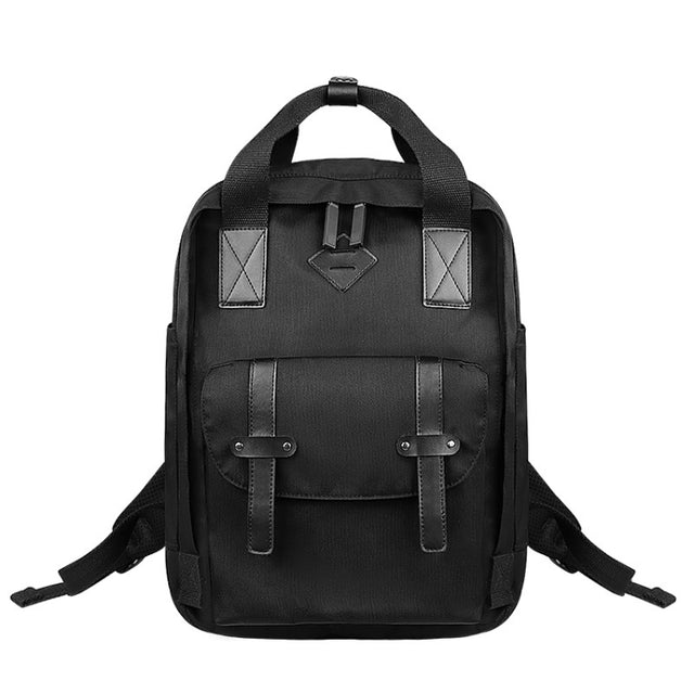 SJ05 Multifunctional Water-resistant Laptop Bag, Size: 13 inch-15.6 inch(Mysterious Black)
