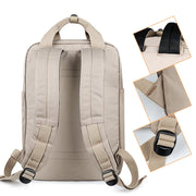 SJ05 Multifunctional Water-resistant Laptop Bag, Size: 13 inch-15.6 inch(Light Purple)