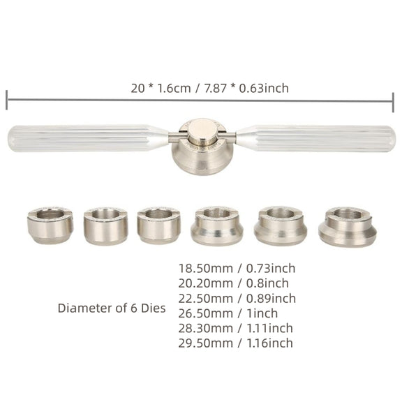 Watch Case Opener Tool Adjustable Watch Back Cover Remover Open Wrench, Model: Gear Rear Cover