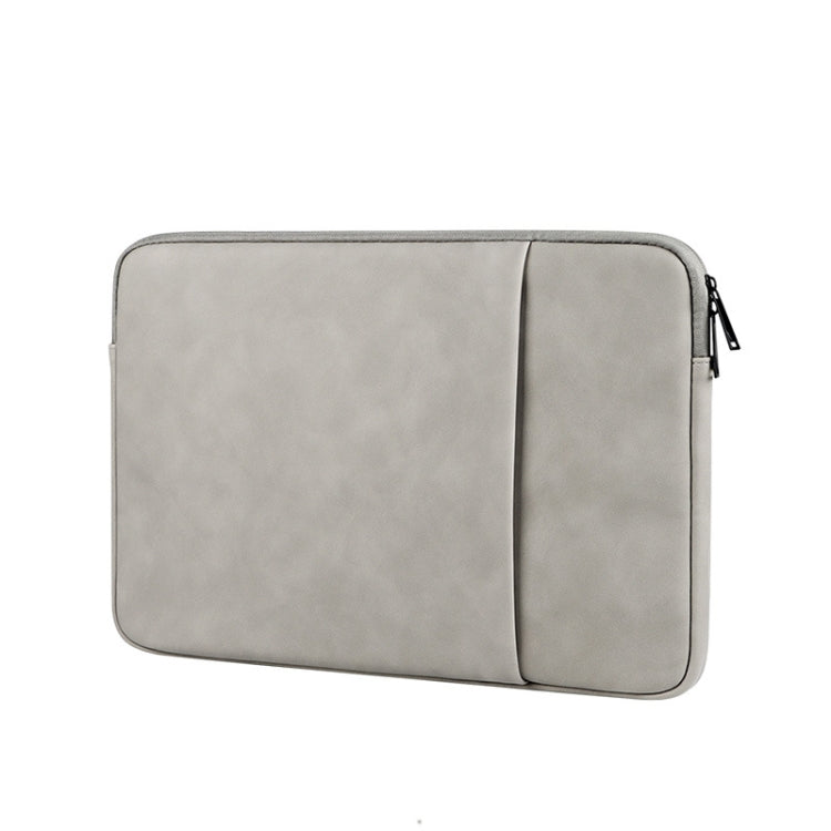 ND01DZ Double Layer Waterproof Laptop Liner Bag, Size: 13.3 inches(Light Gray) - 13.3 inch by PMC TechLife | Online Shopping South Africa | PMC TechLife | Buy Now Pay Later Mobicred