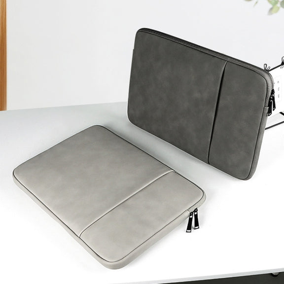 ND01DZ Double Layer Water-resistant Laptop Liner Bag, Size: 13.3 inches(Dark Gray)