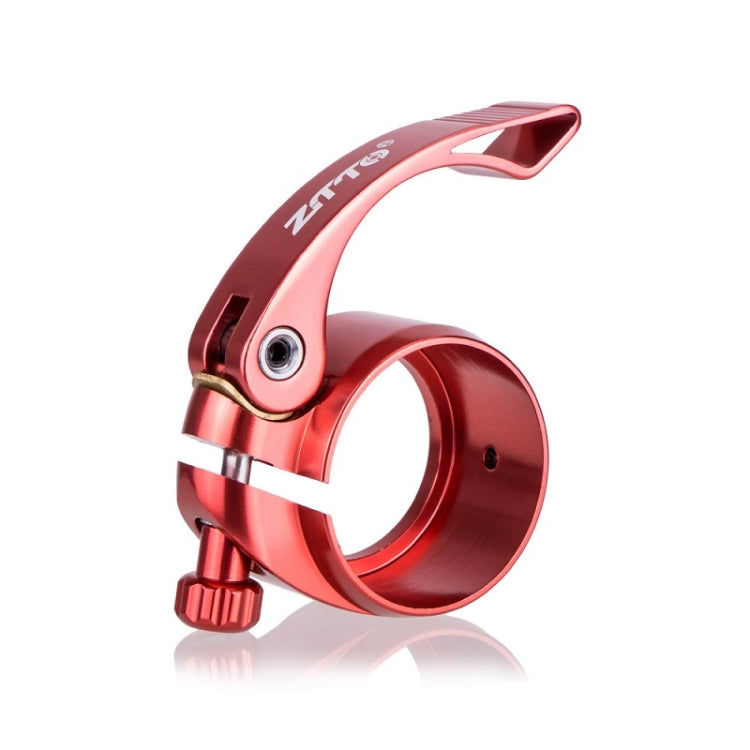 ZTTO Folding Bicycle Seatpost Clamp Retrofit Accessories, Color: 39.8mm (Red) - Pipe clamps by ZTTO | Online Shopping South Africa | PMc TechLife | Buy Now Pay Later Mobicred