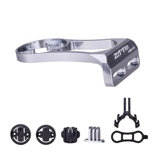 ZTTO Mountain Bike Stopwatch Mount Bicycle Extension Stand, Color: Titanium - Holders by ZTTO | Online Shopping South Africa | PMC Jewellery | Buy Now Pay Later Mobicred