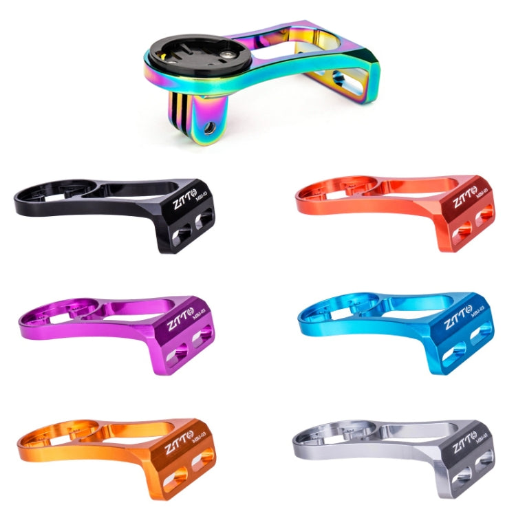 ZTTO Mountain Bike Stopwatch Mount Bicycle Extension Stand, Color: Titanium - Holders by ZTTO | Online Shopping South Africa | PMC TechLife | Buy Now Pay Later Mobicred