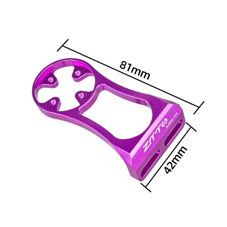 ZTTO Mountain Bike Stopwatch Mount Bicycle Extension Stand, Color: Titanium - Holders by ZTTO | Online Shopping South Africa | PMC TechLife | Buy Now Pay Later Mobicred