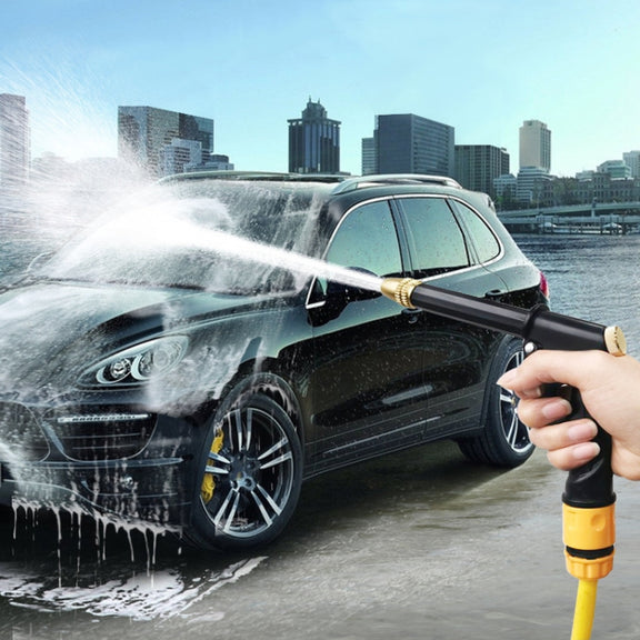 High Pressure Car Wash Hose Telescopic Watering Sprinkler, Style: H2+3 Connector+25m Tube