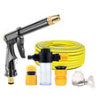 High Pressure Car Wash Hose Telescopic Watering Sprinkler, Style: H2+3 Connector+25m Tube+Foam Pot - Car Washer & Accessories by PMC TechLife | Online Shopping South Africa | PMC TechLife | Buy Now Pay Later Mobicred