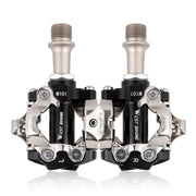 WEST BIKING Mountain Bike Self-locking Bearing Lock Pedal Riding Accessories(Black)