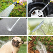 10 Functional Watering Sprinkler Head Household Water Pipe, Style: D6+4 Connector+30m 4-point Tube