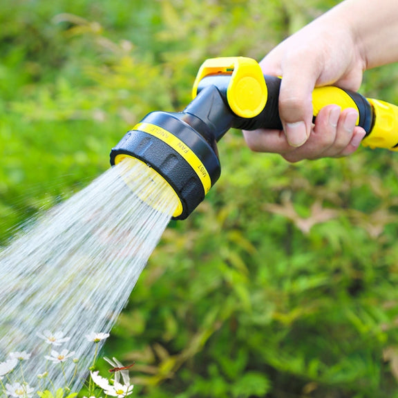 10 Functional Watering Sprinkler Head Household Water Pipe, Style: D6+4 Connector+50m 4-point Tube
