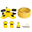 360 Degrees Rotating Watering Device, Style: With 4 PCS 6-point Connector and 10m 6-point Tube - Watering & Irrigation by PMc TechLife | Online Shopping South Africa | PMc TechLife | Buy Now Pay Later Mobicred