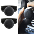 2PCS Automotive Silicone Bearing Steering Wheel Booster(Black) - Steering Wheel Accessories by PMC TechLife | Online Shopping South Africa | PMC TechLife | Buy Now Pay Later Mobicred