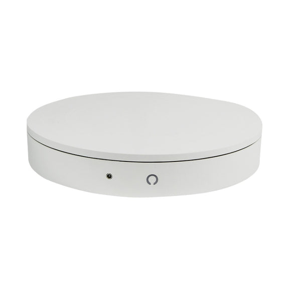 Electric Rotating Display Stand Electric Turntable, Specifications: Chinese Plug(White)