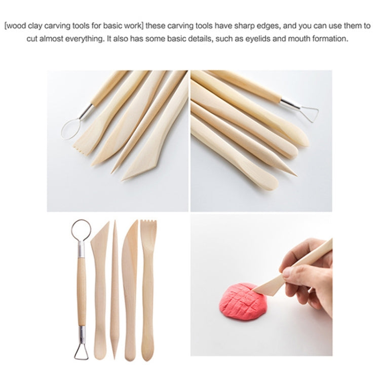 32 In 1 Pottery Tool Set Pottery Clay Stone Carving Knife DIY Clay Combination Tool - Burin &Cutting Knife by PMC Jewellery | Online Shopping South Africa | PMC Jewellery | Buy Now Pay Later Mobicred