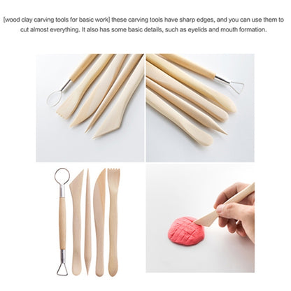 32 In 1 Pottery Tool Set Pottery Clay Stone Carving Knife DIY Clay Combination Tool - Burin &Cutting Knife by PMC Jewellery | Online Shopping South Africa | PMC Jewellery | Buy Now Pay Later Mobicred
