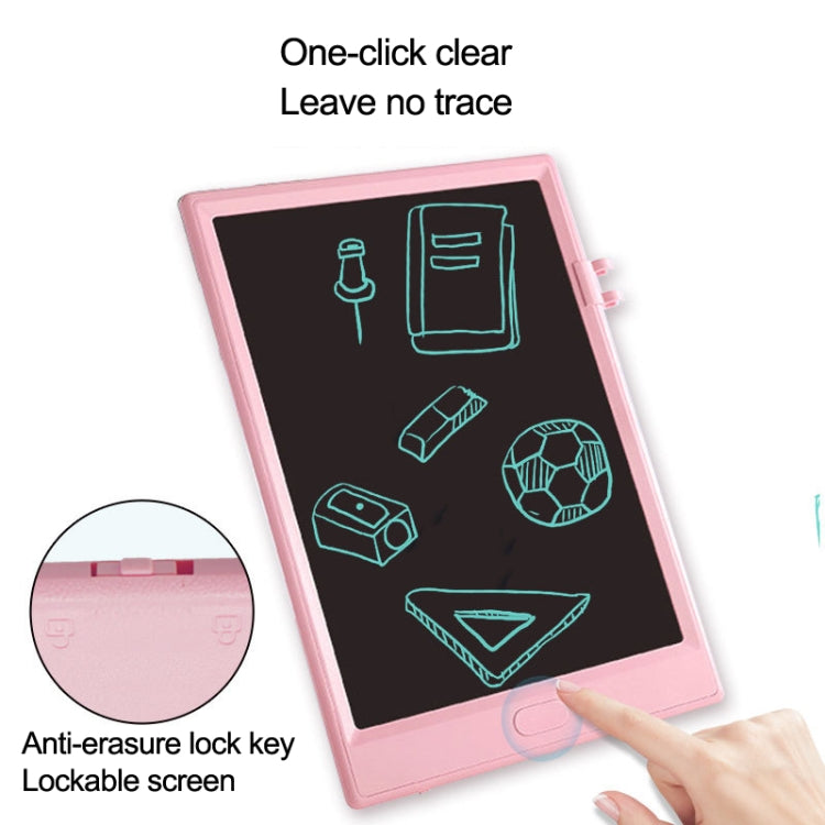 10 inch LCD Writing Board Children Hand Drawn Board, Style: Light Pink Monochrome -  by PMC TechLife | Online Shopping South Africa | PMC TechLife | Buy Now Pay Later Mobicred