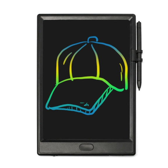 10 inch LCD Writing Board Children Hand Drawn Board, Style: Black Colorful