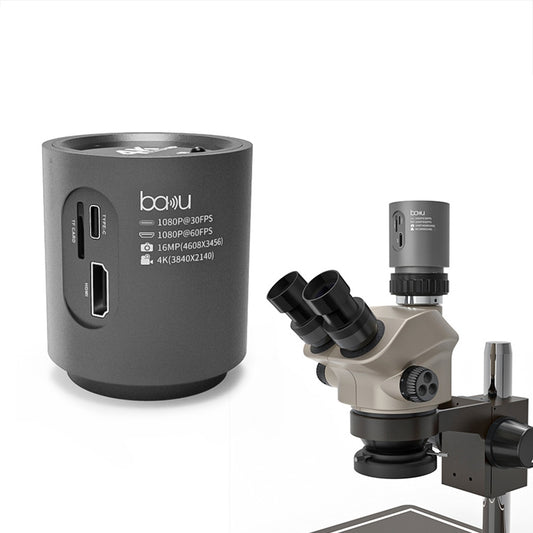Baku 4K Camera Electron Microscope Photo Video Electronic Eyepiece - free shipping - PMC Jewellery - Order now!