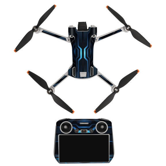 Sunnylife Drone+Remote Control Protective Sticker For DJI Mini 3 Pro RC Version( Time Gate)