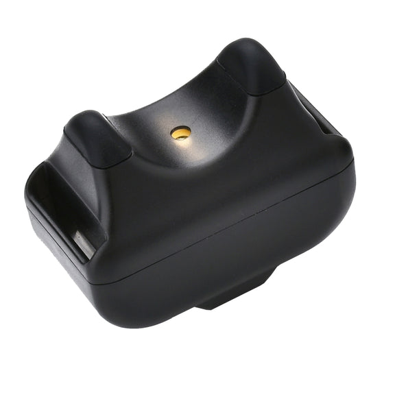 Pet Collar Trainer Rechargeable Automatic Bark Stop(Black White Spots)