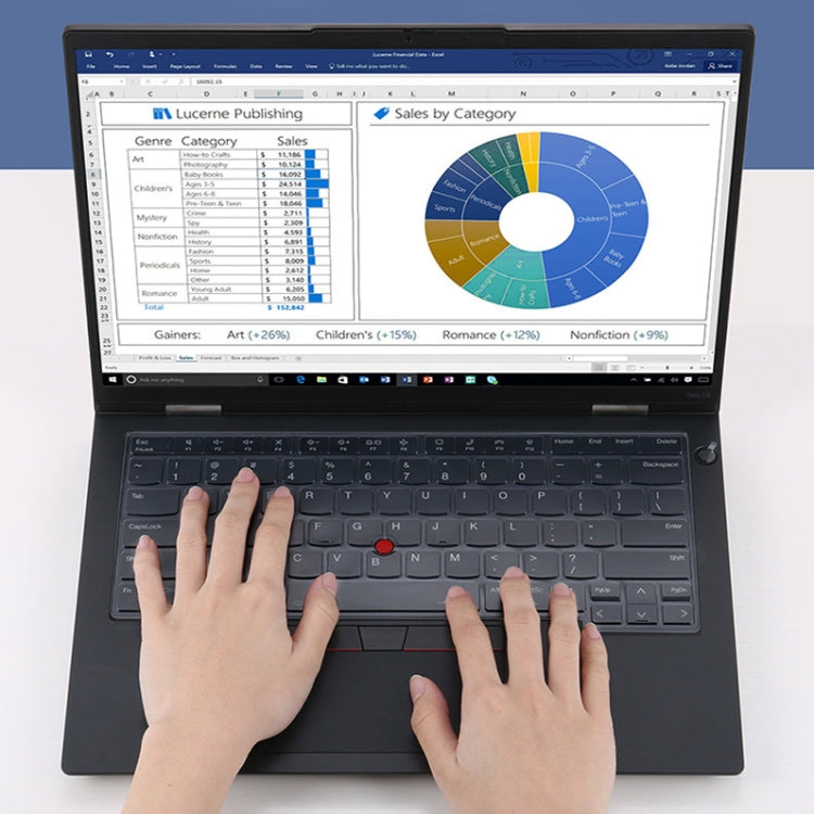 JRC T22501 Laptop Keyboard Protector For Lenovo ThinkPad neo 14(Transparent) - Screen & Keyboard Cover by JRC | Online Shopping South Africa | PMC TechLife